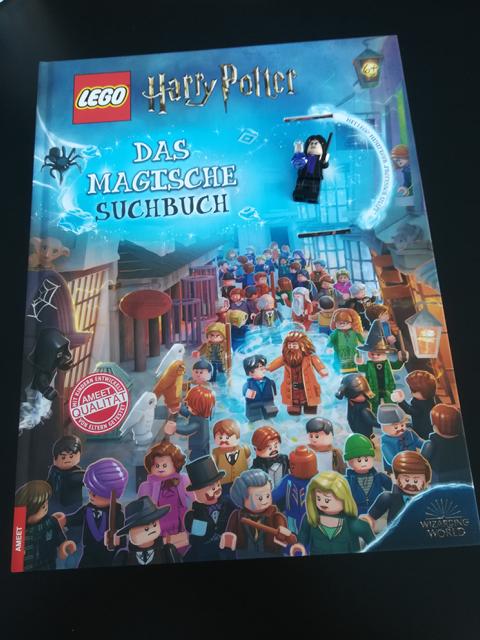 [Rezension] Kinderbuch/ Suchbuch *** Lego Harry Potter –  Das magische Suchbuch *** Wer ist hier am schnellsten? Wer findet XY?