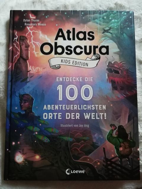 [Rezension] *** Atlas Obscura – Kids Edition: Entdecke die 100 abenteuerlichsten Orte der Welt *** sehr schön gemacht und spannend…