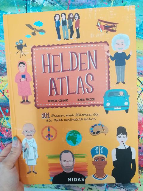 [Rezension] Kindersachbuch *** Helden-Atlas – 101 Frauen und Männer, die die Welt verändert haben *** interessant und bewegend…