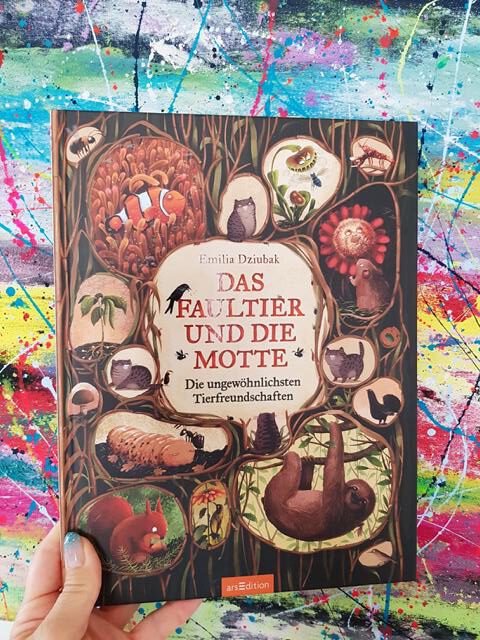 [Rezension] *** Das Faultier und die Motte – Die ungewöhnlichsten Tierfreundschaften *** ein absolutes Highlight aus Bilderbuch und Sachbuch!!!