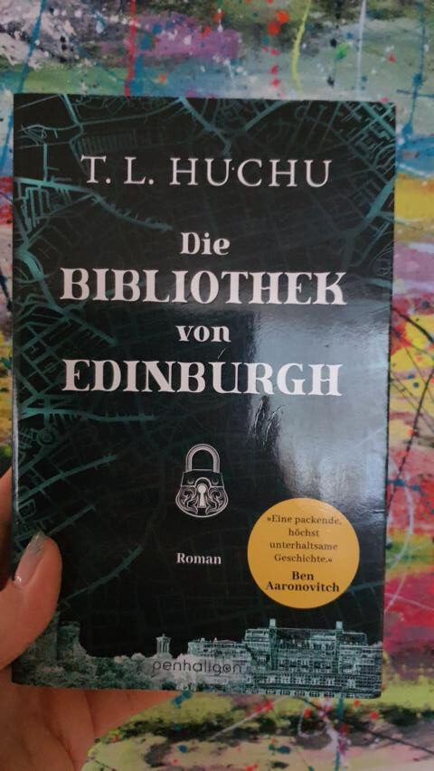 [Rezension] Roman/Fantasy/Geister *** Huchu: Die Bibliothek von Edinburgh *** leider nicht das erwartete Highlight!