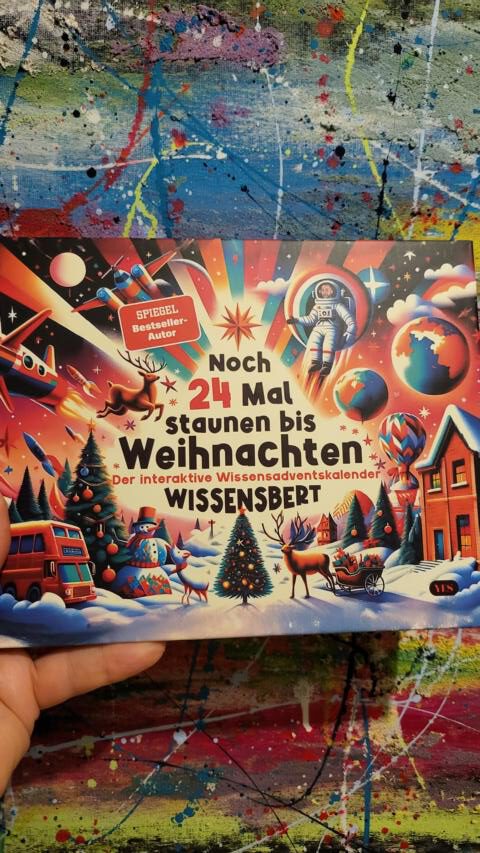 [Vorstellung] Adventskalender/Wissen *** Wissensbert: Noch 24 Mal staunen bis Weihnachten *** ganz ohne Schokolade