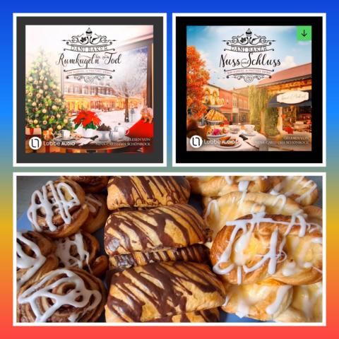 [Kurz-Rezension] Hörbuch/ Serie/ Cozy Crime *** Baker: Hansel & Pretzel – Mord in der kleinen Bäckerei *** Band 1 & 2 gut hörbar und unterhaltsam.
