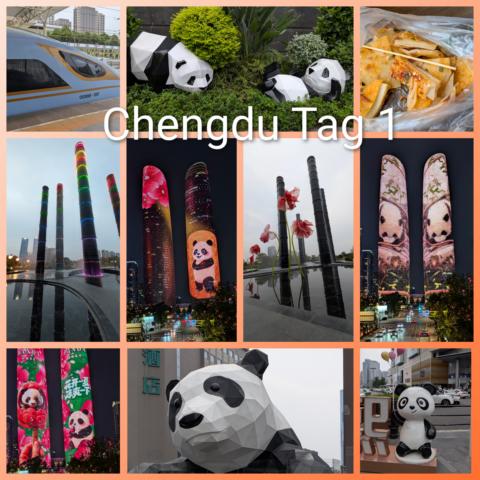 [Reise] *** China – unsere 3 wöchige Rundreise *** Aufenthalt in Chengdu Tag 1: Die erste Zugfahrt & eine Menge Pandas *** ein sehr gelungener Tag